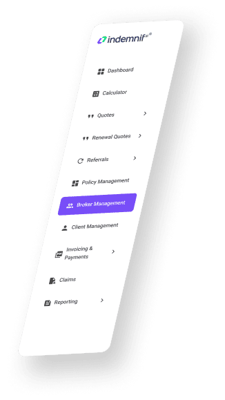 angled navigation tab
