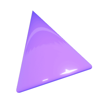blue geometrical shape